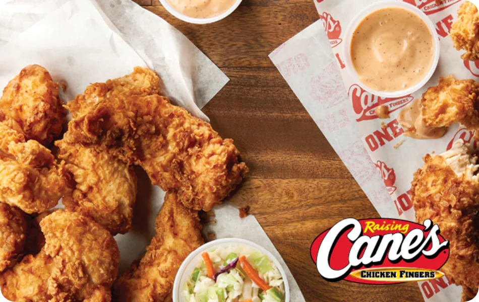 Raising Cane's Gift Card
