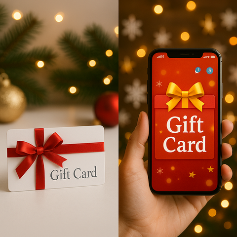 Physical vs. Digital Gift Cards: Pros and Cons at Giftcards.com
