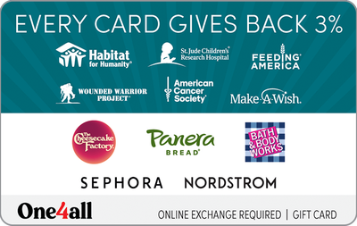 Shop One4all Giving Good Hope eGift at GiftCards.com