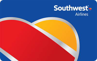 Southwest Airlines Physical Gift Card | Giftcards.com