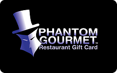 Phantom Gourmet Restaurant Gift Card