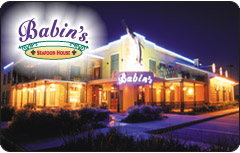 Babin's Seafood House eGift
