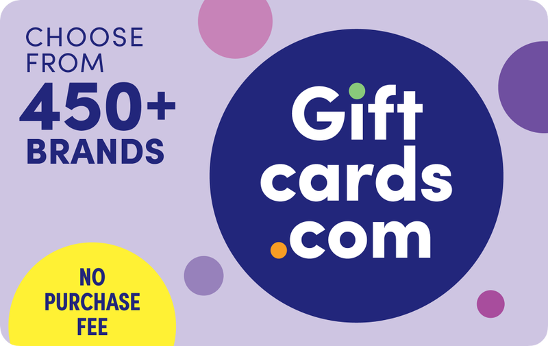 Shop Giftcards.com Gift Card - No Fees on 350+ Brands