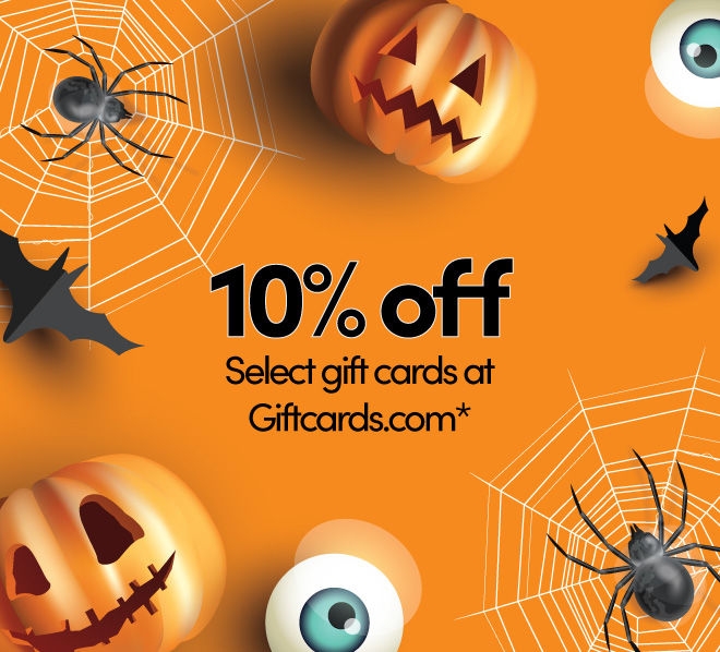 Giftcards.com trick or treat offer