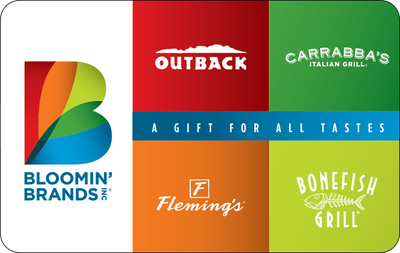 Bloomin' Brands eGift