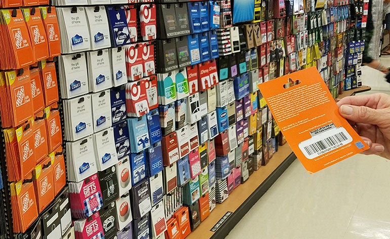 How to Replace a Gift Card Purchased at the Grocery Store