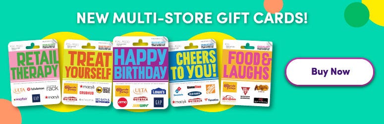 Image of multi-brand cards