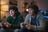 Two teens playing video games