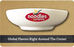 Noodles & Company Your World Kitchen Gift Card