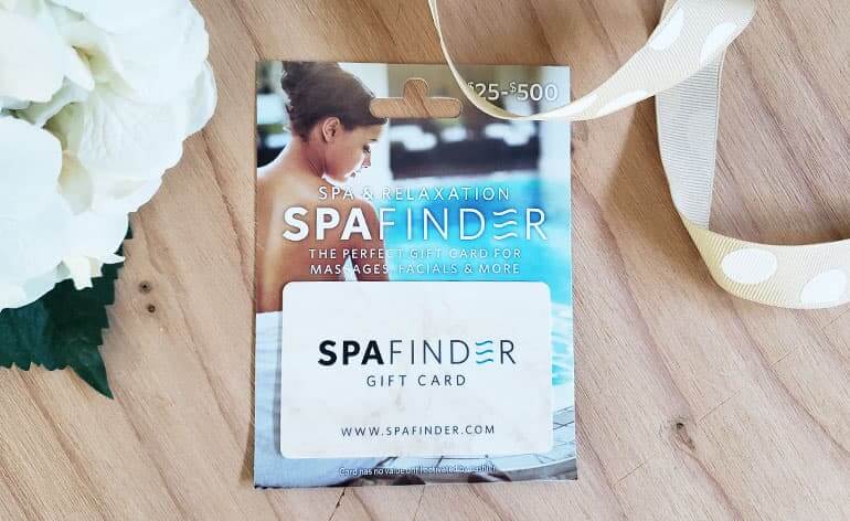 Spafinder gift card