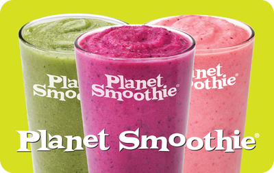 Planet Smoothie Gift Card