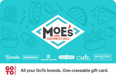 Moe’s Southwest Grill – Mix It Up eGift