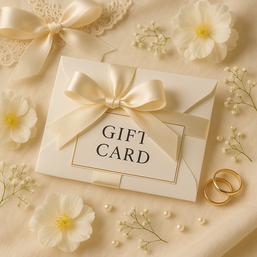 Gift card as a wedding gift