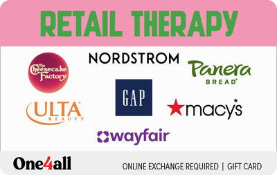 Retail Therapy Choice eGift Card | Giftcards.com