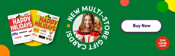 List of the Best Holiday Gift Cards for Kids