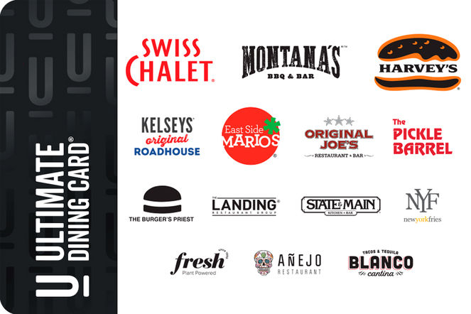 Shop The Ultimate Dining eGift Card (EN Version) at GiftCards.ca