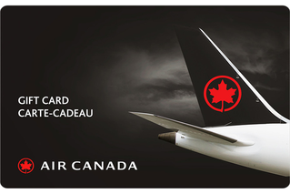 Shop Air Canada eGift Card (FR Version) at GiftCards.ca