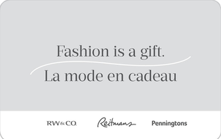 Shop Reitmans, RWCO and Penningtons eGift Card (EN Version) at GiftCards.ca