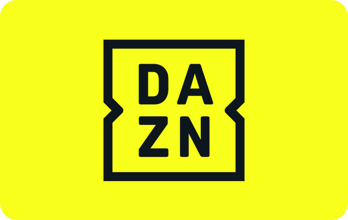 Shop DAZN eGift Card (EN Version) at GiftCards.ca