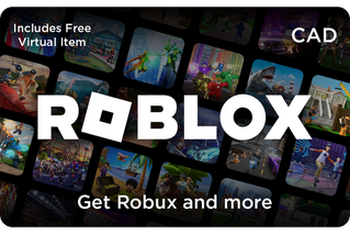 Shop Roblox eGift Card (EN Version) at GiftCards.ca