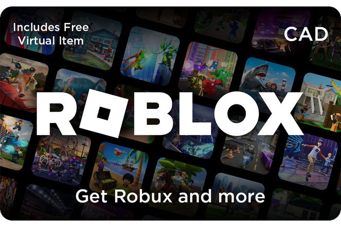 Shop Roblox eGift Card (EN Version) at GiftCards.ca