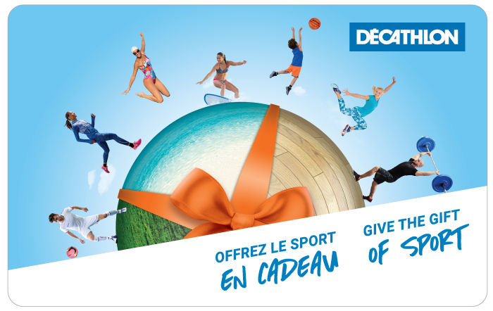 Shop Decathlon eGift Card (EN Version) at GiftCards.ca