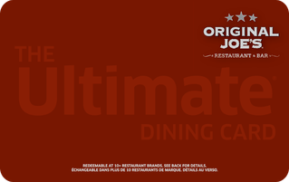 Shop Original Joes eGift Card (EN Version) at GiftCards.ca