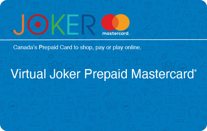 Shop Virtual Joker Prepaid Mastercard (EN Version) at GiftCards.ca