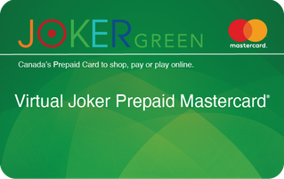 Shop Virtual Joker Green Prepaid Mastercard (EN Version) at GiftCards.ca
