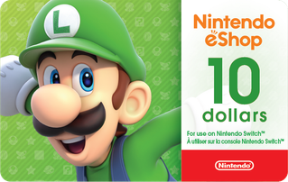 Shop Nintendo eShop eGift Card (FR Version) at GiftCards.ca