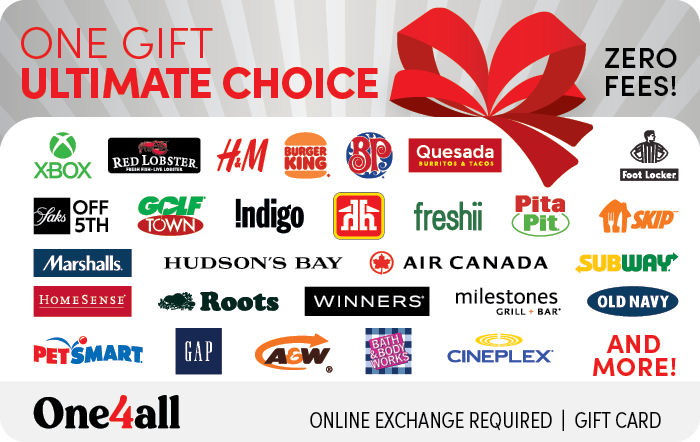 Shop One4all ULTIMATE eGift Card (EN Version) at GiftCards.ca