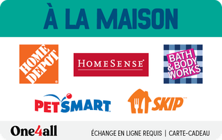 A La Maison - Virtual Gift Card from One4all (FR version of card) | Giftcards.ca