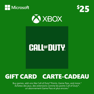 Shop Xbox Cash - Call of Duty eGift Card (EN Version) at GiftCards.ca