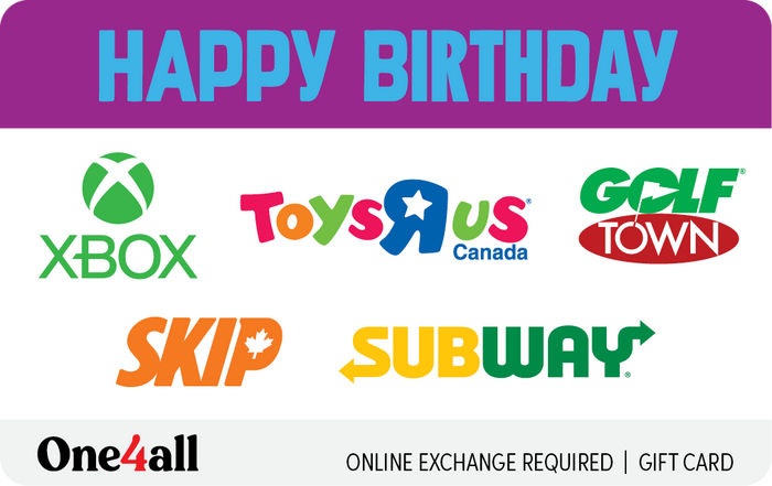 Shop Happy Birthday eGift (EN Version) at GiftCards.ca