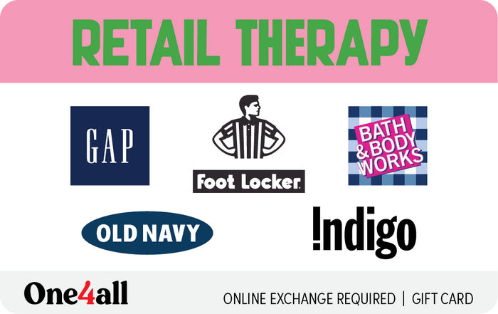 Shop Retail Therapy eGift (EN Version) at GiftCards.ca