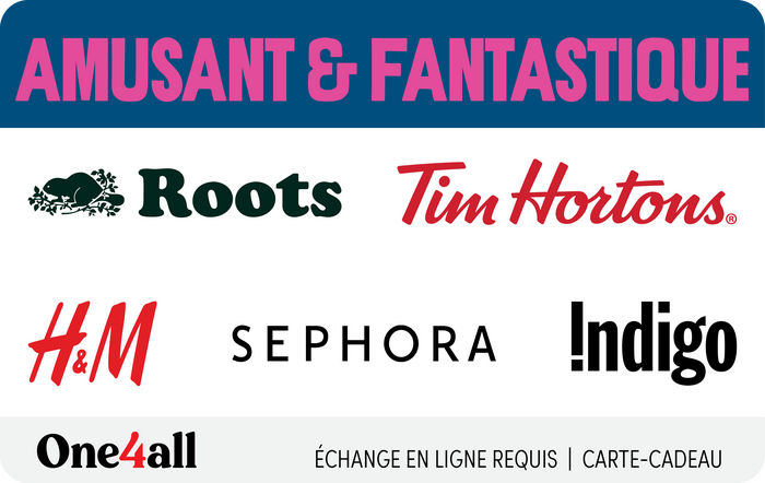 Shop Amusant & Fantastique eGift (FR Version) at GiftCards.ca