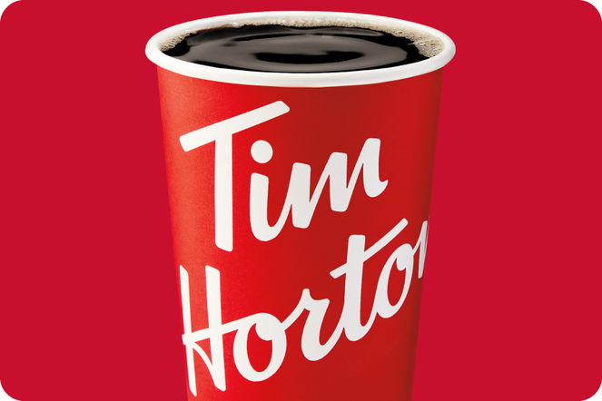 Carte-cadeau virtuelle Tim Hortons (version FR)