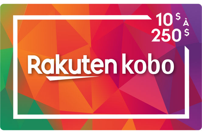 Shop Carte-cadeau virtuelle Rakuten Kobo (Version FR) at GiftCards.ca