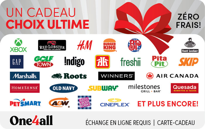 Carte-cadeau virtuelle One4all Ultime 