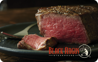 Black Angus Steakhouse Physical Gift Card | Giftcards.com