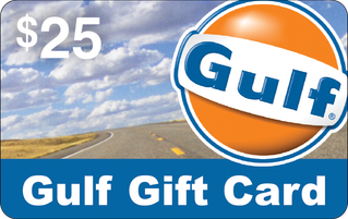 Gulf Oil $25 Gift Card