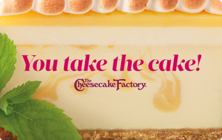 Cheesecake Factory eGift Card Giftcards. com
