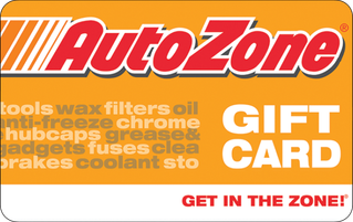 Autozone Physical Gift Card | Giftcards.com