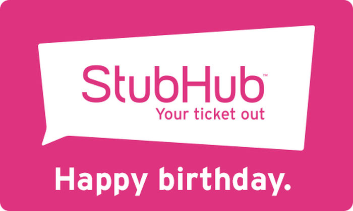 StubHub eGift