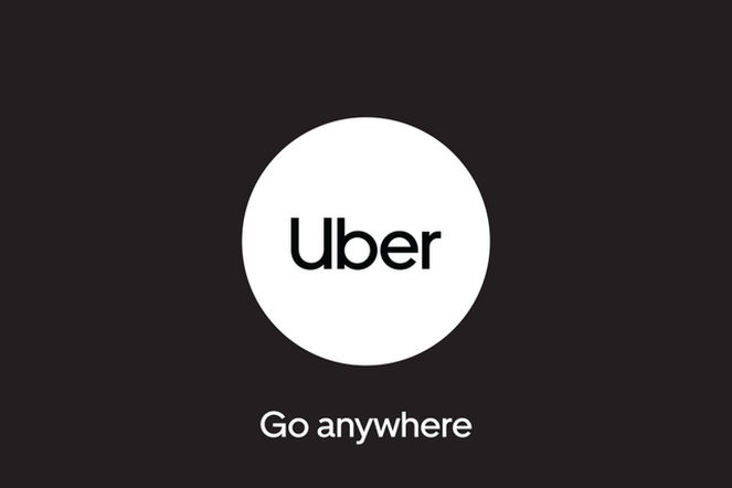 Black Uber gift card