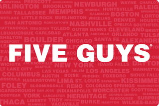 Five Guys eGift Card | Giftcards.com