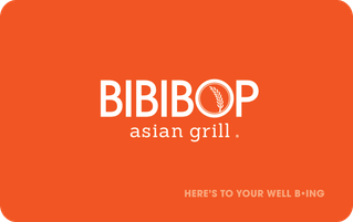 BIBIBOP Asian Grill Gift Card