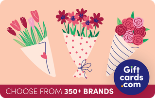 Giftcards.com eGift - Shop Over 350 Brands