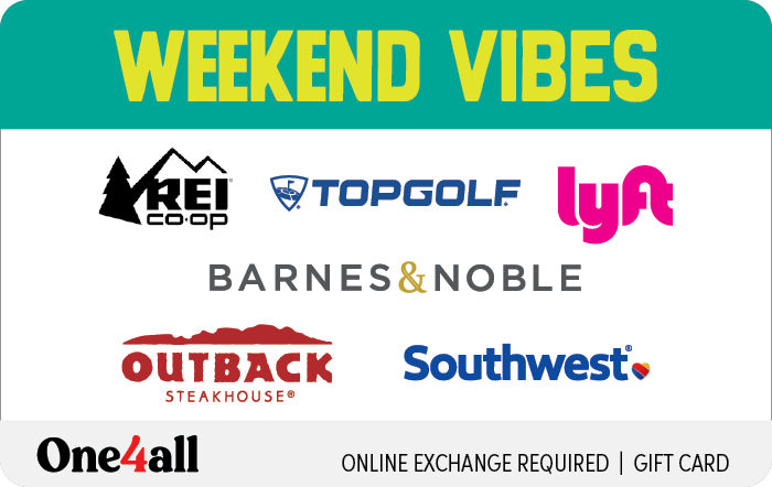 Weekend Vibes eGift Card | Giftcards.com