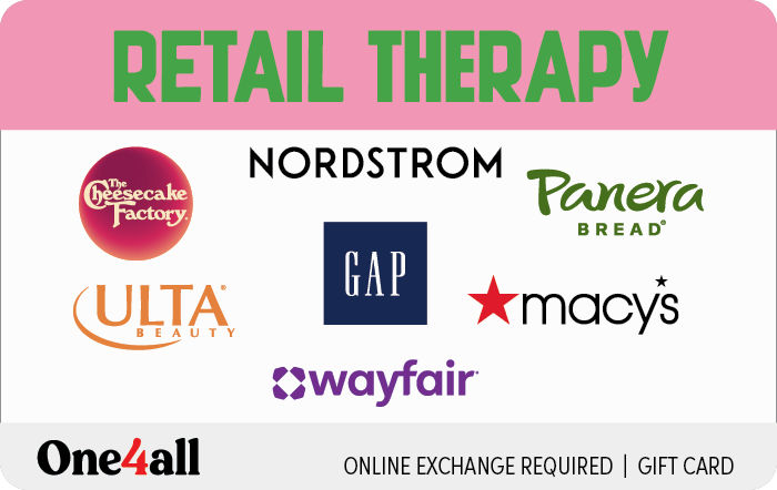 Retail Therapy Choice eGift Card | Giftcards.com
